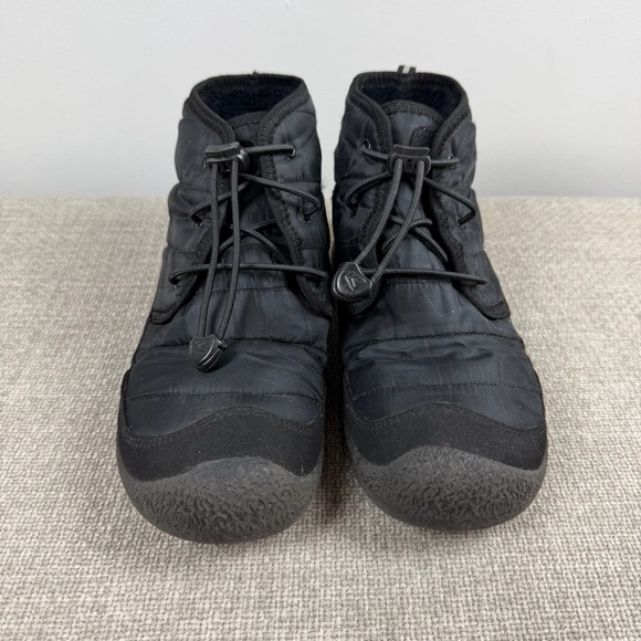 Keen Little Kids Howser II Waterproof Chukka Black Winter Boots Size 6 Insulated - Picture 3 of 13
